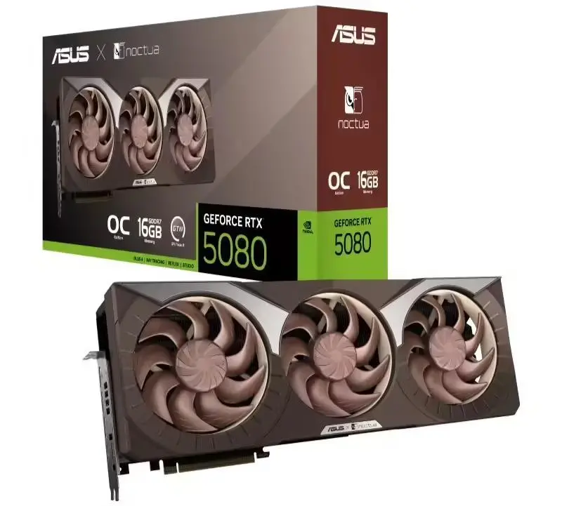 華碩第三代貓頭鷹聯名RTX 5080顯卡發布:四槽三風扇,加速頻率2730MHz