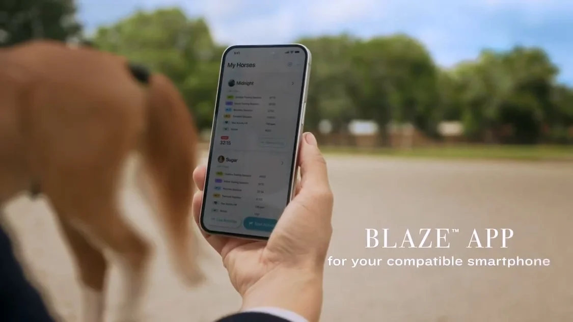 佳明推出Blaze:其首款為馬匹打造的智能健康追蹤器