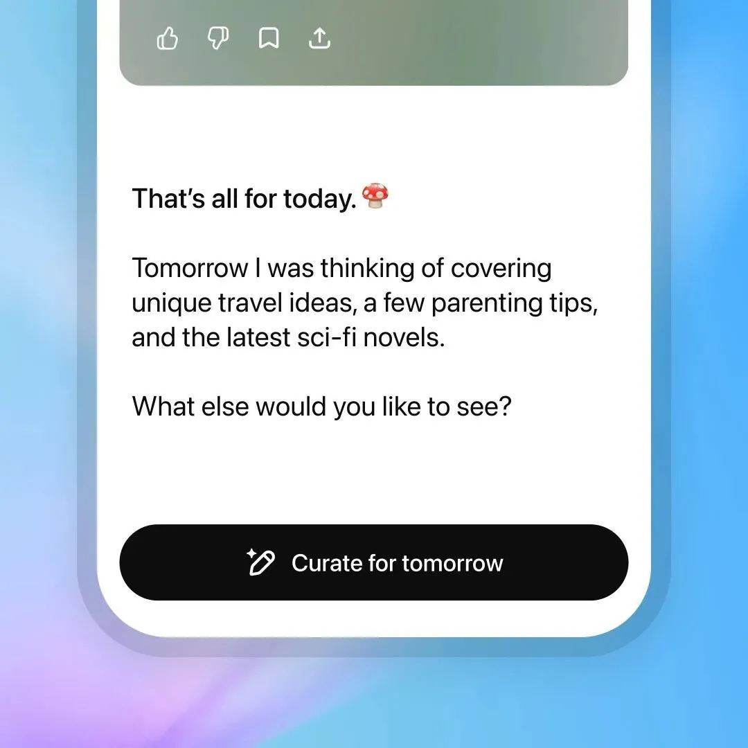 OpenAI 正式為 Pro 用戶(又是氪金玩家專享)推出 ChatGPT Pulse 預覽版,后續會逐步擴展到 Plus 用戶,最終目標是所有人使用 圖像