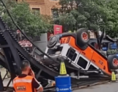 212越野車爬坡翻車 北汽緊急澄清安全與品牌混淆難題待解